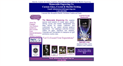 Desktop Screenshot of memorableengraving.com